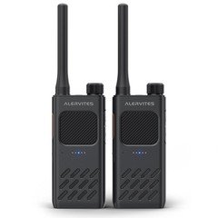 Alervites AT2 Smart UHF Radio Off-Grid Text Pic App Program 16mm Thin USB-C