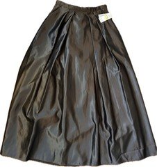 Alex Evenings Satin Ballgown Skirt NWT Drama Gala 90s Punk