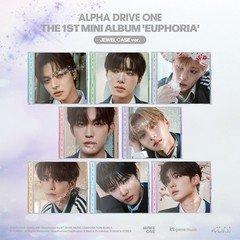 ALPHA DRIVE ONE EUPHORIA 1st Mini Album JEWEL CASE Ver/CD+PhotoBook+Card+Sticker