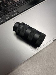 Aluminum 1/2X28 TPI Sound Forwarder Tube Muzzle Brake for .223 5.56 .308 & more