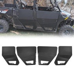 Aluminum Half Doors for Ranger Crew 1000 XP 2019-2027 Door Panels with PC Window