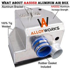 Aluminum Intake Air Box Airbox 2-6 HP Fits 2014-2019 ATV Polaris ACE 500 570