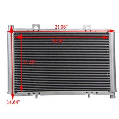 Aluminum Radiator Fits 2011~2018 Can-Am Maverick 800 1000 Commander MAX 1000 R.