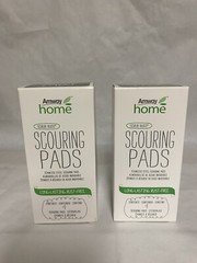 Amway home Clean Scrub Buds stainless steel Scouring Pads 2-PACK (8PCS)—(New)