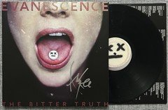 AMY LEE SIGNED EVANESCENCE THE BITTER TRUTH VINYL - BECKETT COA