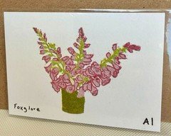 Ana Inciardi Foxglove Mini Print PINK