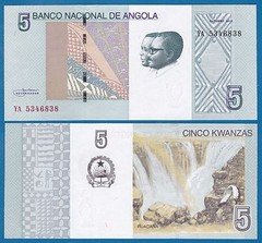 Angola 5 Kwanzas P 151A 2012 (2017) UNC