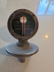 Antique Boyce Motor Meter Universal Model Temperature Gauge. Untested