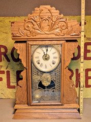 Antique E N WELCH Mantel Clock