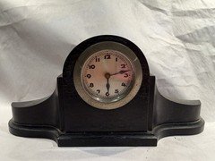 Antique Miniature Mantel Clock Or Salesman Sample