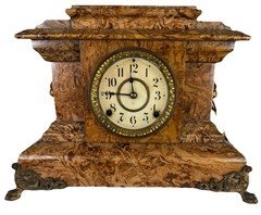 Antique Seth Thomas Adamantine Shelf Mantel Clock Fully Serviced And Tested