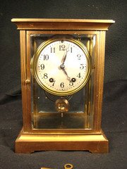 Antique Seth Thomas crystal regulator early 20th century  complete