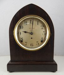 Antique Seth Thomas No 2 Leader Beehive Mantel Clock Case WITH Key & Pendulum