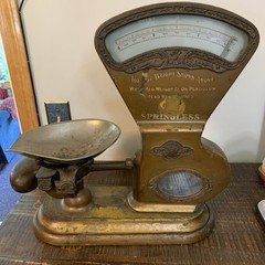 Antique Toledo Scale Style #12.  Springless. Honest Weight.  See Description