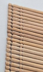 Antique Turned Wooden Toothpicks, Late 19th–Early 20th Century, Hand-Turned