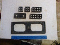 Antique Vintage Challenge Metal Furniture - Letterpress Printing Steel Spacers