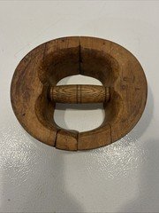 Antique Wooden Hat Stretcher Expander Millinery Form Primitive tool