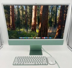 Apple iMac 24in M1 8GB RAM 2021 Green All-in-One Desktop