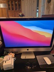 Apple iMac Late 2015 27-inch Retina 5K Screen, 3.2GHz Core I5, 1 TB storage 