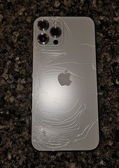 Apple iPhone 12 Pro Max 256GB Silver 12MP iOS Smartphone MGCM3LL/A