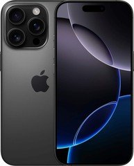 Apple iPhone 16 Pro 128GB Black Titanium LTE Cellular MYM93LL/A