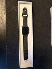 Apple Watch Series 3 GPS 42mm Black Aluminum Case Black Sport Band w/ Box