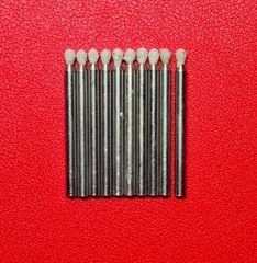ARC B124 Vitrified Mounted Points 60 Grit 1/8" x 1/8" x 1/8" Shank NEW Lot of 10