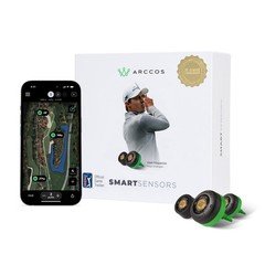 ARCCOS GOLF SMART SENSORS Gen4 80014 AI GPS incl new user 1 year subscription