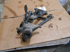 Arctic Cat 375 4x4 2002 02 left front spindle a arms axle bearing carrier