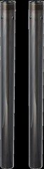Arlen Ness 121-007 Fork Tube 49mm Black 25-3/4 inch