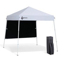Arrowhead Outdoor 6X6 Top / 8X8 Base Backpack Pop-Up Canopy Sunwall Sand Bags
