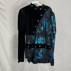 Art Stone "Own The Night" Women's Dance Costume - Peacock - Medium Adult