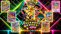 Ascended Heroes Pokémon Cards, EX , Ultra Rare, Full Art, English, NM.