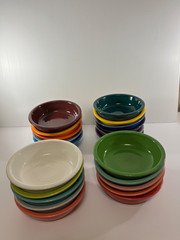 Assorted Colors Fiestaware HLC Fiesta Cereal Soup 7" Bowls