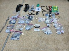 ATC parts used. Old School three-wheeler parts for Yamaha TRI MOTO.
