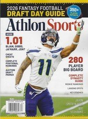 Athlon Sports Fantasy Football Guide 2026 ( Random Cover Will Ship )