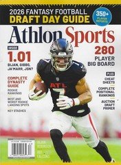 Athlon Sports Fantasy Football Guide 2026 ( Random Cover Will Ship )