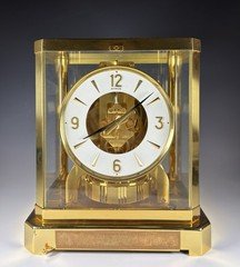 Atmos Clock Jaeger Lecoultre Gold 15 Jewels Swiss Made Caliber 528-8