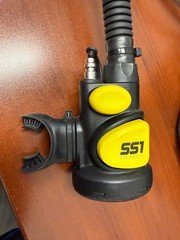 Atomic Aquatics SS1 Inflator Octopus on Cressi BC Hose and shoulder piece