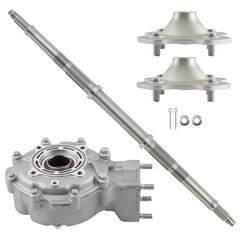ATV Rear Axle w/ Wheel Hub + Rear Differential Assembly for Honda TRX300 1992-00
