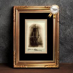 Authentic Doc Holliday Cabinet Card Prescott 1879 Old West SIGNED + Write-Up