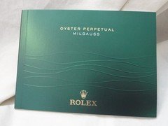 Authentic Rolex Manual Oyster Perpetual Milgauss  ~ 2012 ~ English