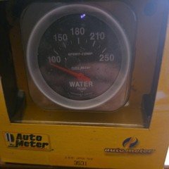 Auto Meter 3531 Sport Comp Electric Water Temperature Gauge Temp 100 - 250 Deg