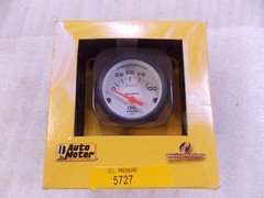 Auto Meter 5727 Phantom Oil Pressure Gauge Electric 0-100 PSI 2 -1/16" w/Sender