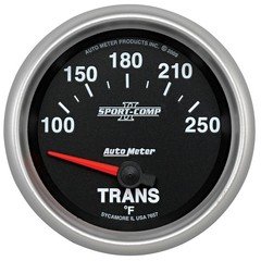 Auto Meter 7657 100-250 F Short Sweep Electric Transmission Temperature Gauge