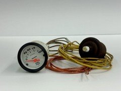 AutoMeter 5727 Phantom 52mm Oil Pressure Gauge 0-100 PSI Working w/ Sender