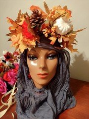 Autumn Leaves Flower Crown