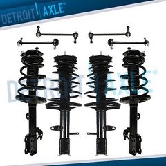 AWD Front & Rear Struts w/Spring Sway Bars for 2009 2010 2011 2012 Toyota Venza