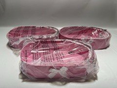 Baby Gift Basket Set – Pink Bassinet Box 3pc for Shower or Gender Reveal