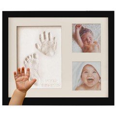 Baby Handprint Footprint Kit Clay Picture Frame Keepsake Newborn Shower Gift